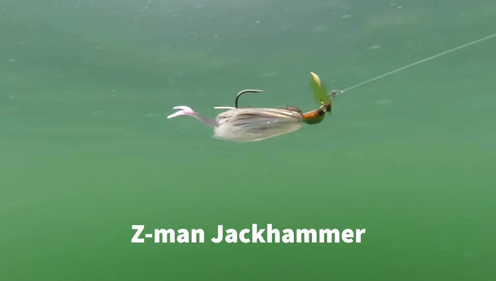 Animation or underwater footage illustrating the blade's movement.