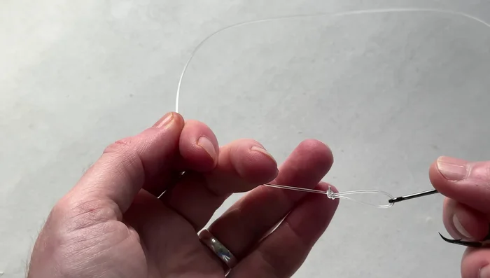 Coil the rig loosely around your hand before placing it back in the pack.