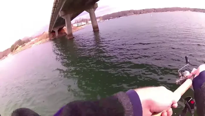 Kneel down and wet your fingers.