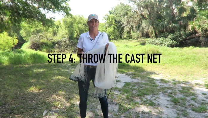 Position your body: dominant hand towards the target, non-dominant hand away.