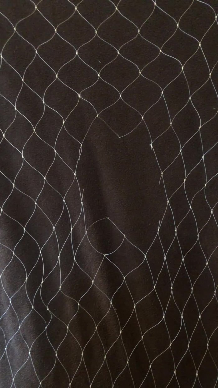 Repeat step 3 for the second sheet bend, pulling tight.