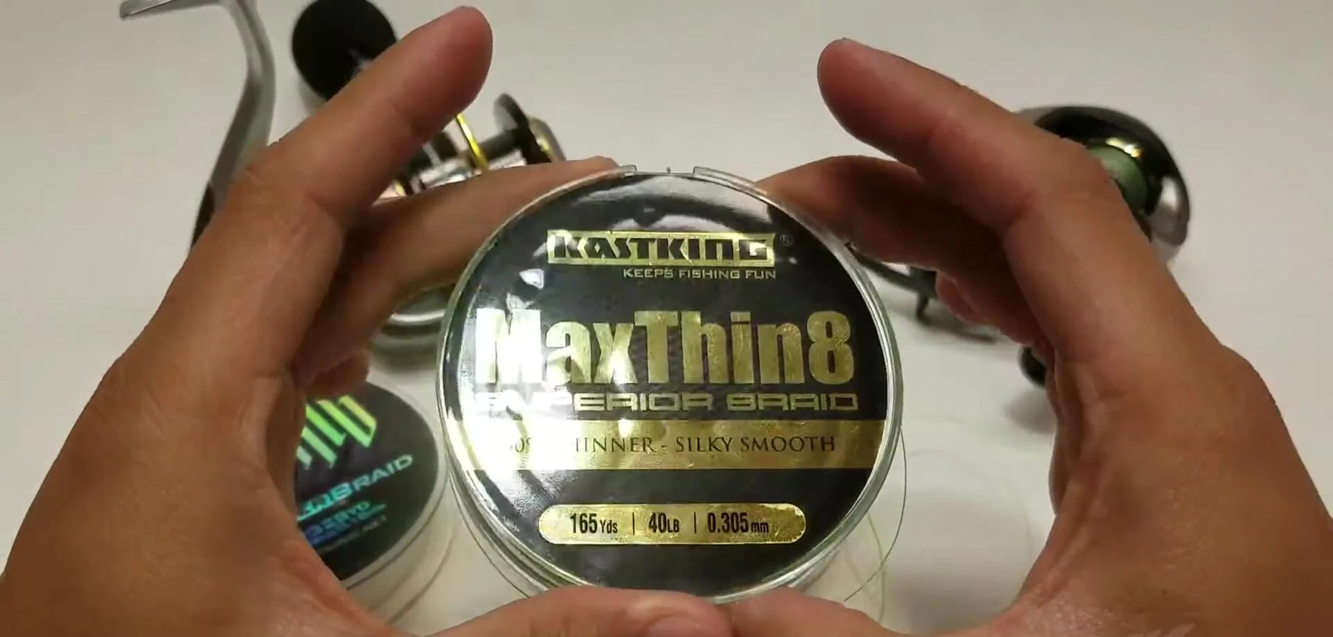 Comparison of KastKing MaxThin8 and Mega8