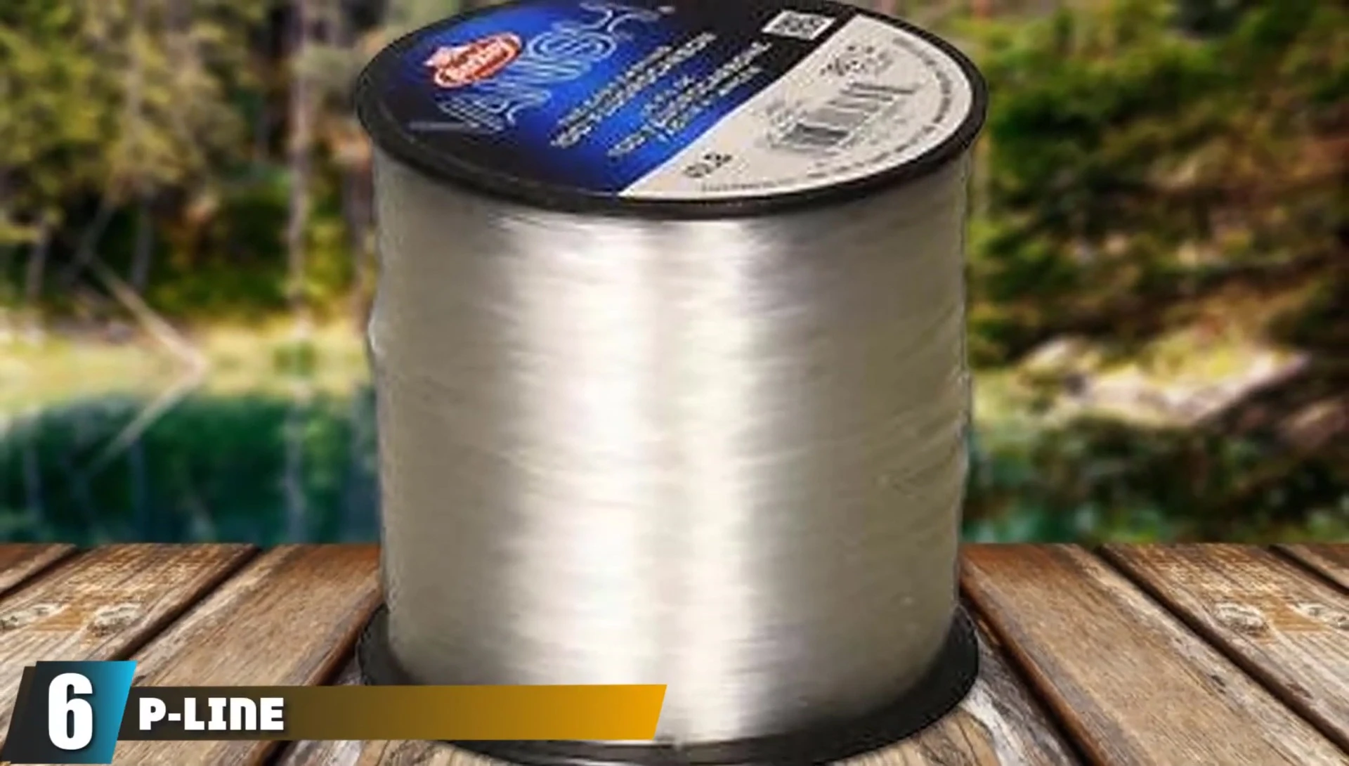 P-Line Fluorocarbon line close-up.