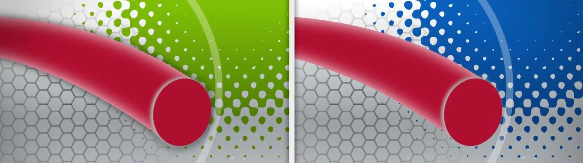Close-up image highlighting the polyethylene fibers and core of the lines