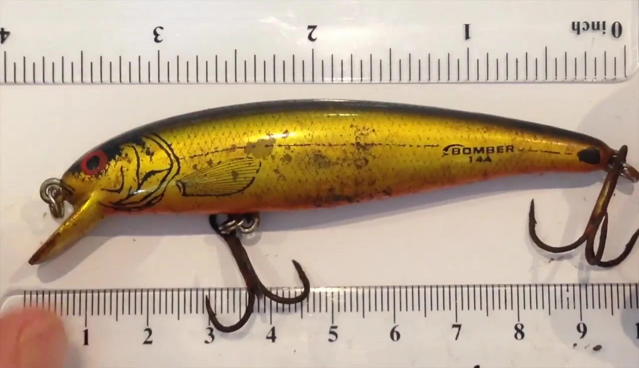 Angler demonstrating a retrieve technique