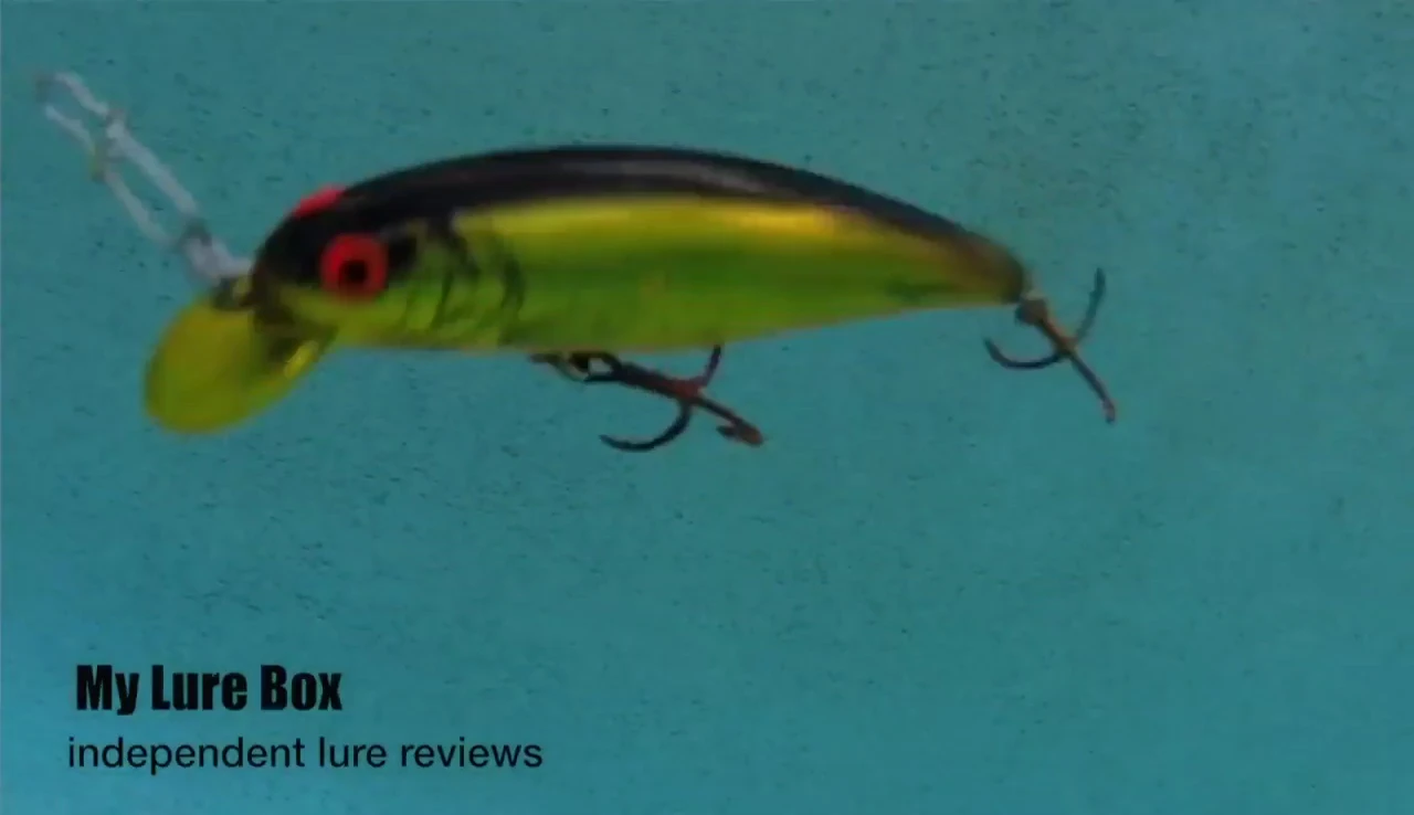 Lure in action
