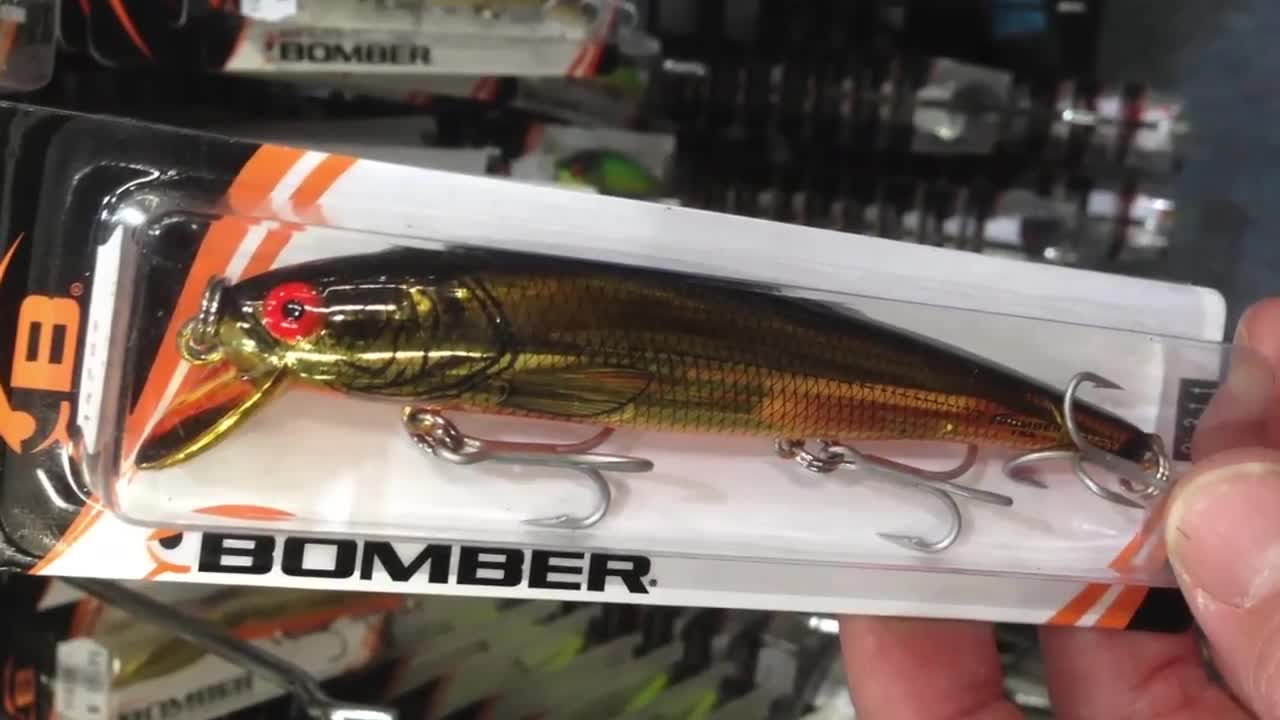 Variety of Bomber lures