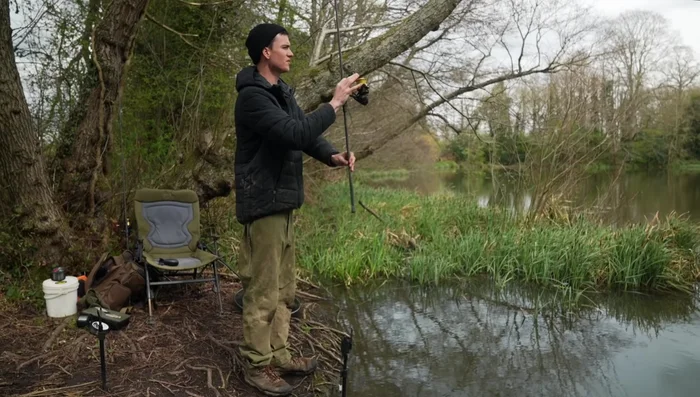 Note a landmark (e.g., tree top) in line with your cast to maintain consistency.