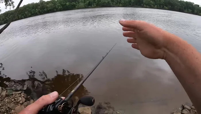 Let the jig pop free from the rock, creating an explosive action.