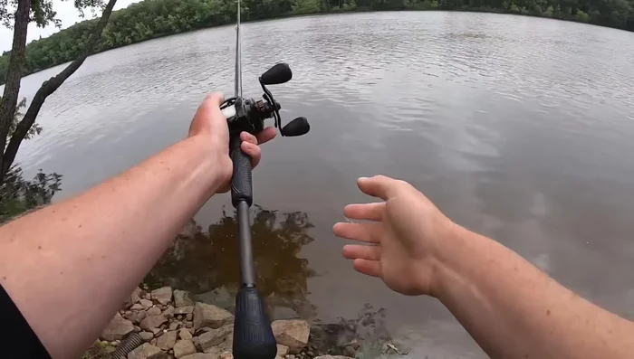 Create slack in your line.