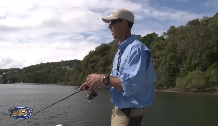 Keep your line slack and let the plastic drift into the zone where the fish are.