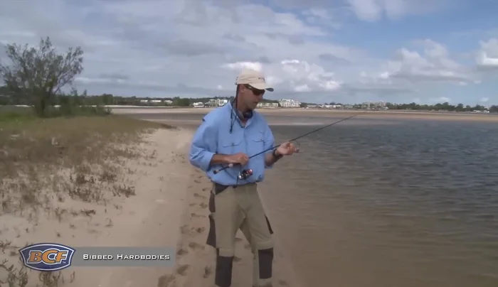 Choose a bibbed hard body lure that will reach the depth where the fish are likely holding.