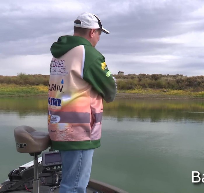 Cast and crank the bait down.