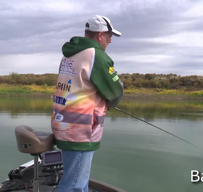 Use the rod to sweep the bait back, pausing and reeling up slack.