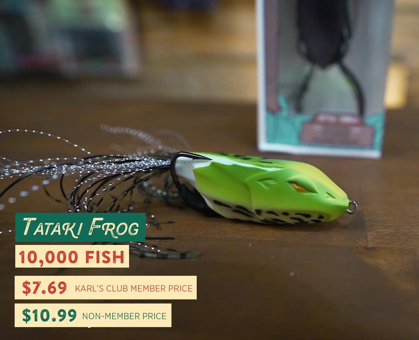 Demonstration of the frog's unique walking action.