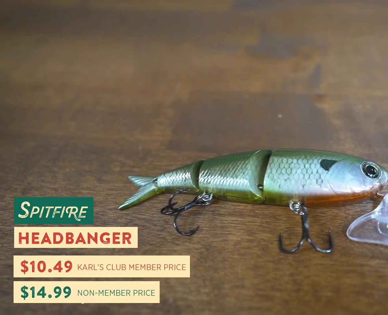The lure shown from a different angle.