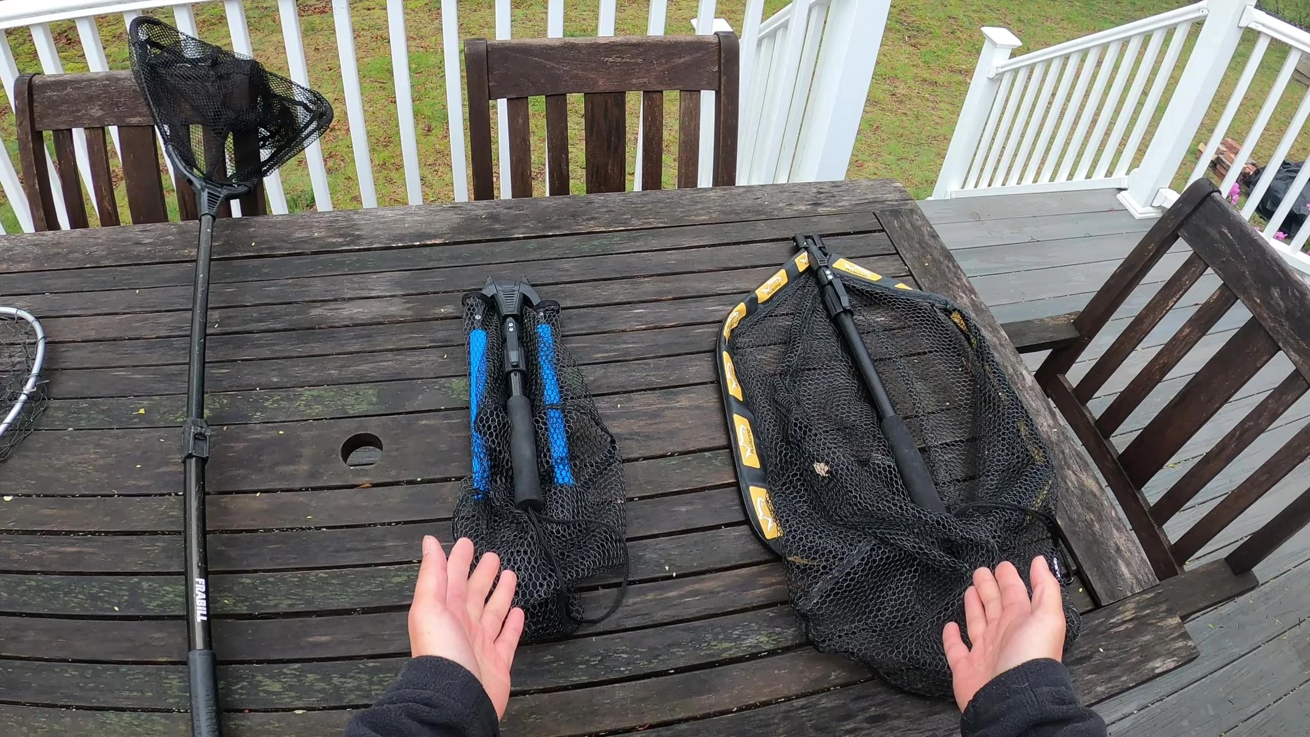 The two improved landing nets