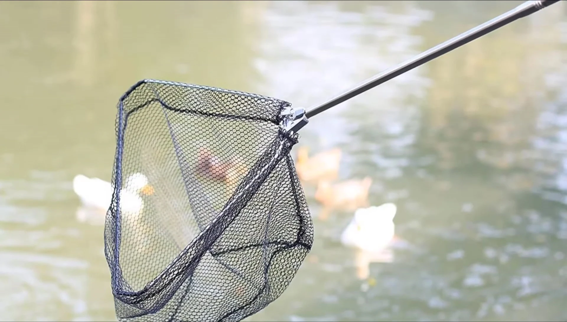 The RestCloud net fully extended, demonstrating its reach.