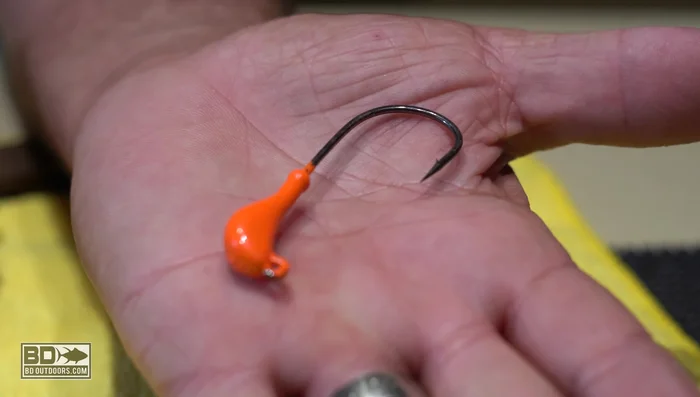 Use a bullet weight to make the hook almost invisible. Place the bullet so the eye of the hook goes up inside the bullet weight.