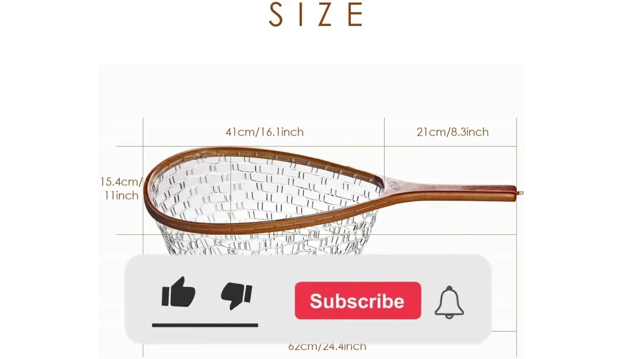 Different hoop shapes offered by Sunshine Fishing.