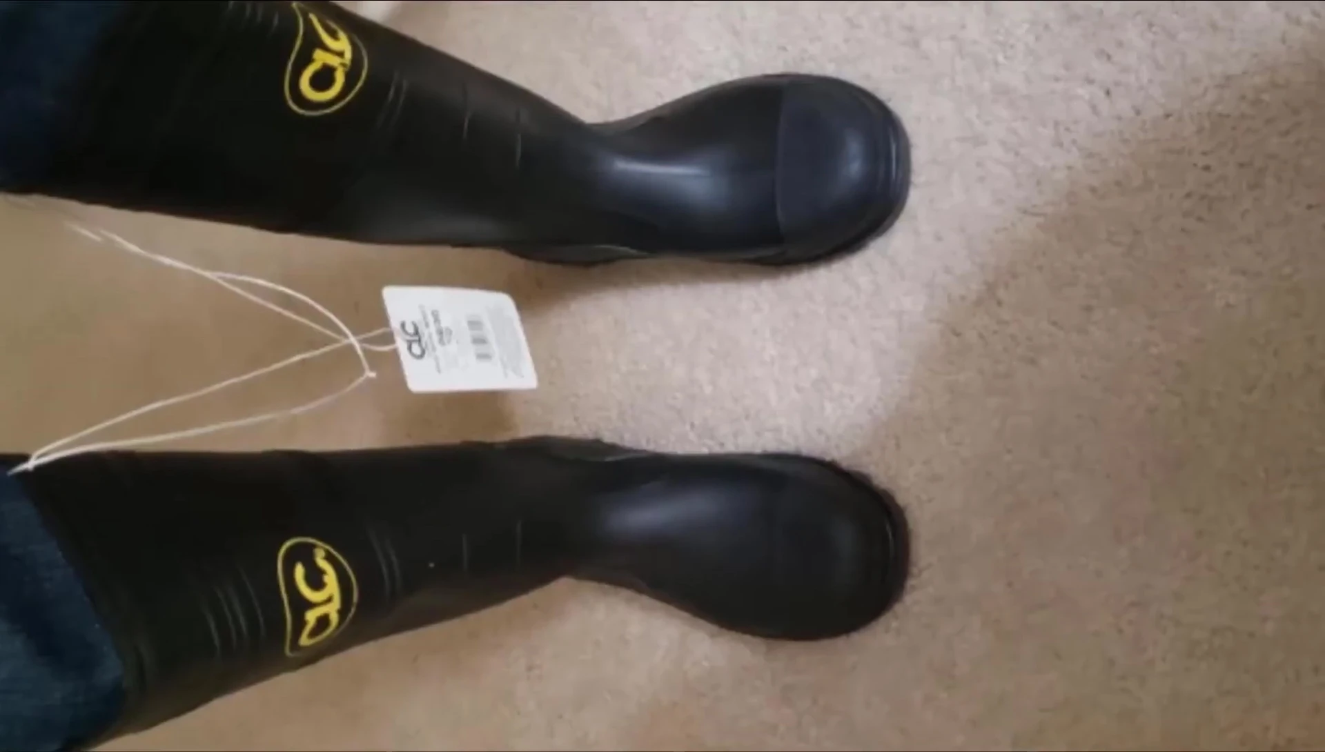 Focus on the sole of the CLC boot