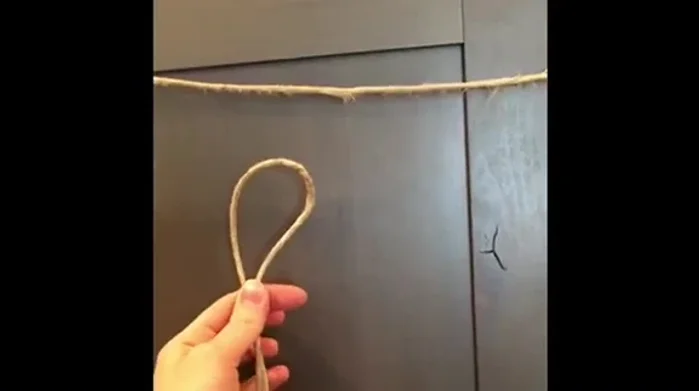 Repeat step 3 across the entire main length of hemp cord.