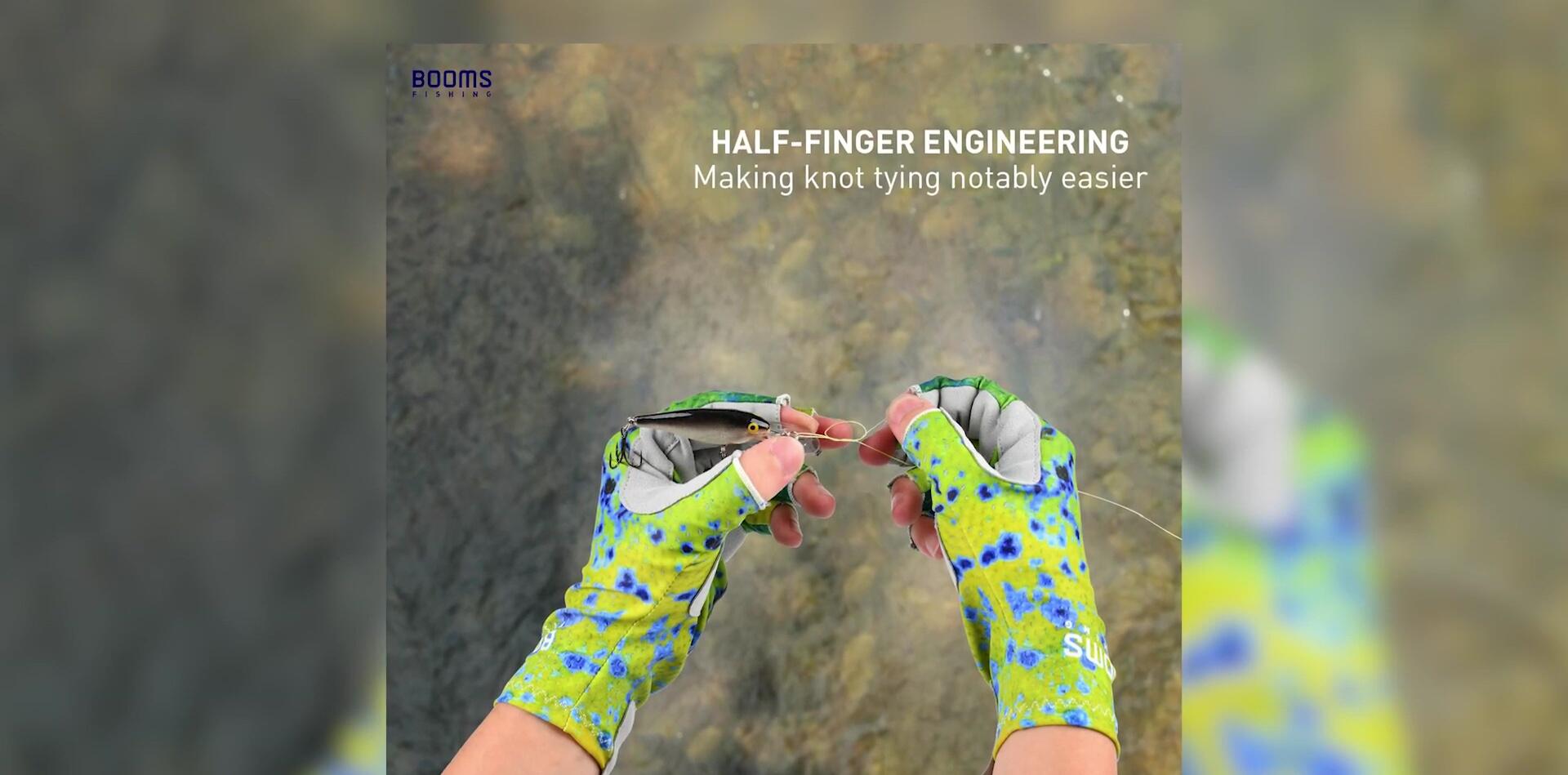 Showing the wrist pull and finger loop for easy removal.