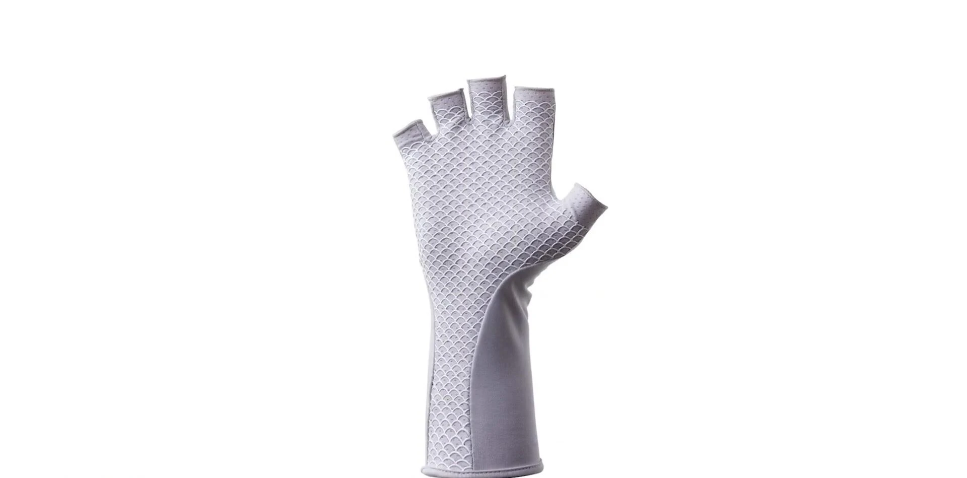 Focusing on the sticky palm for grip.