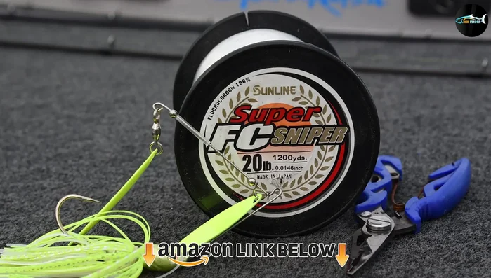 Casting Fluorocarbon Fishing Line: Almost invisible underwater, low stretch, easy to knot, sinks quickly, high abrasion resistance. Ideal for dragging baits along the bottom. Not suitable for fly fishing.