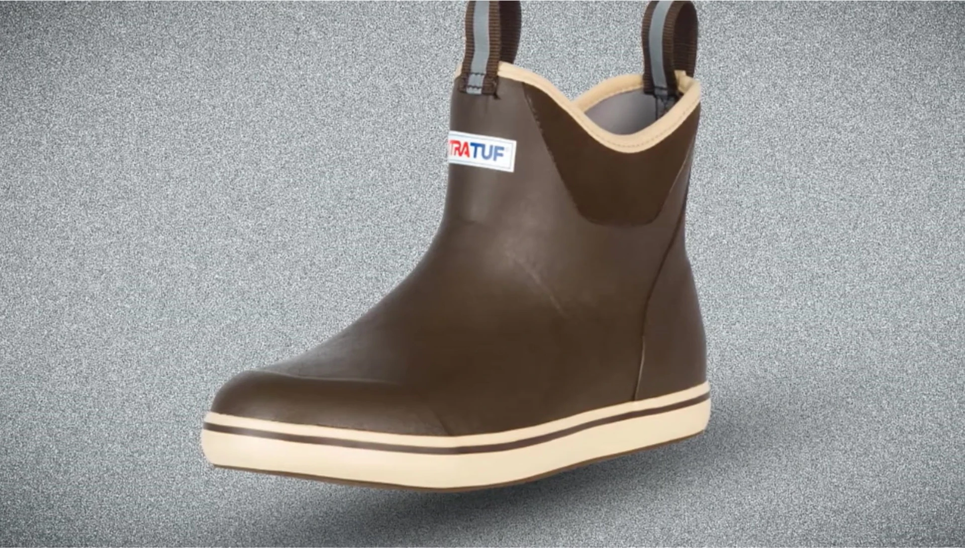 Person wearing Xtratuf boots