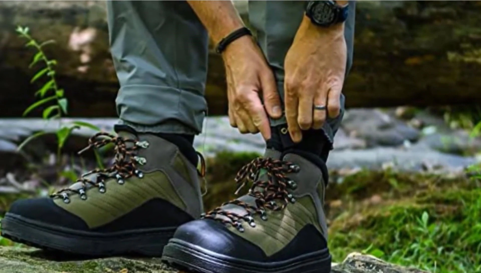 Frogg Toggs Boots on feet
