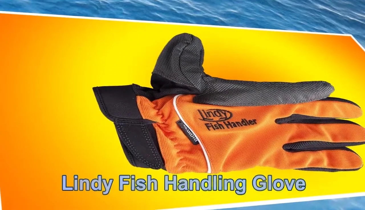 Lindy Fish Handling Glove showcased
