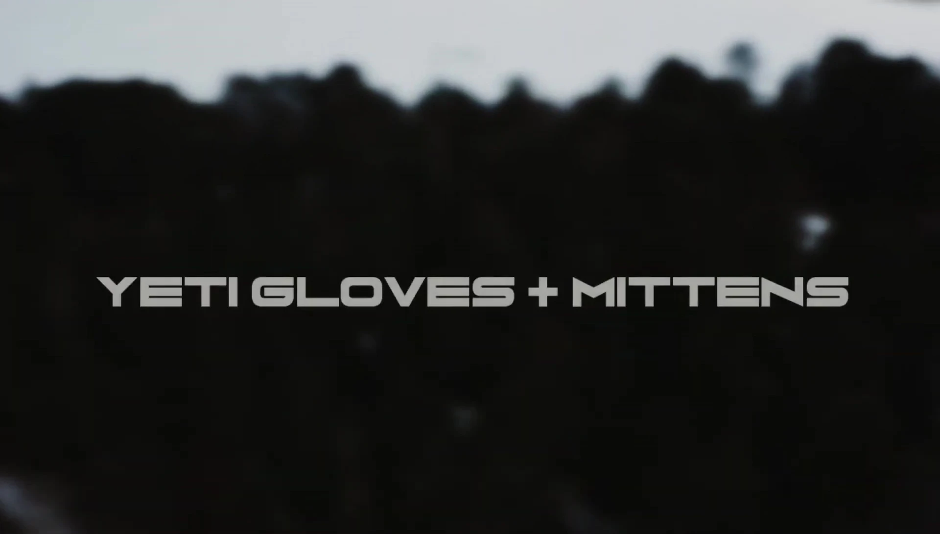 Yeti Premium Ice Fishing Gloves close-up