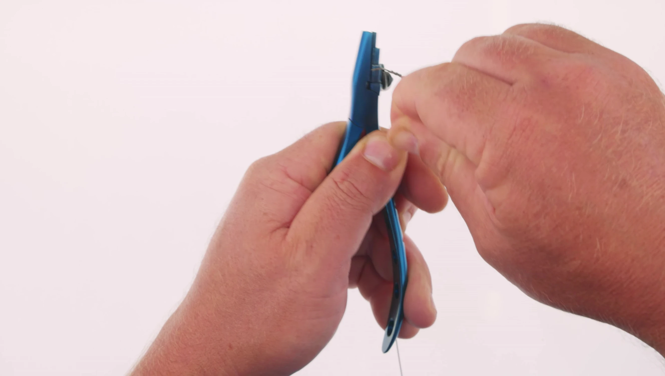 The Toit side cutters showcased, highlighting the tungsten carbide insert.