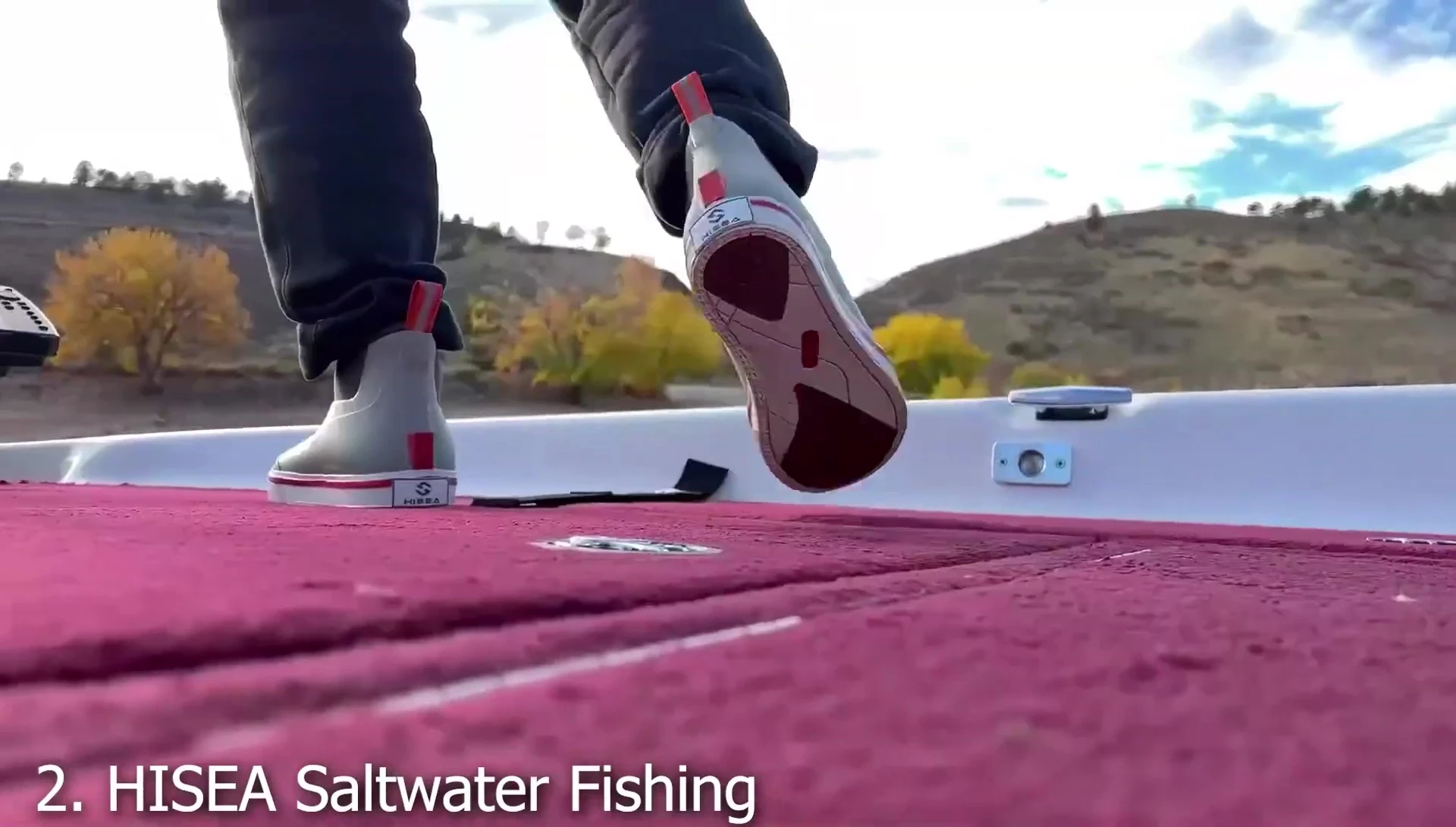 Sisa Saltwater Fishing Deck Boots