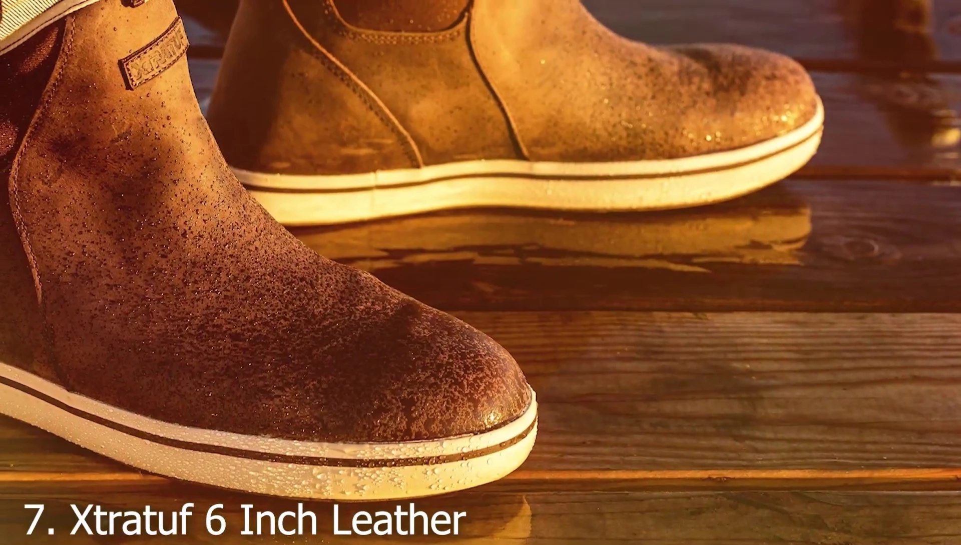 Stratus 6in Leather Ankle Deck Boots