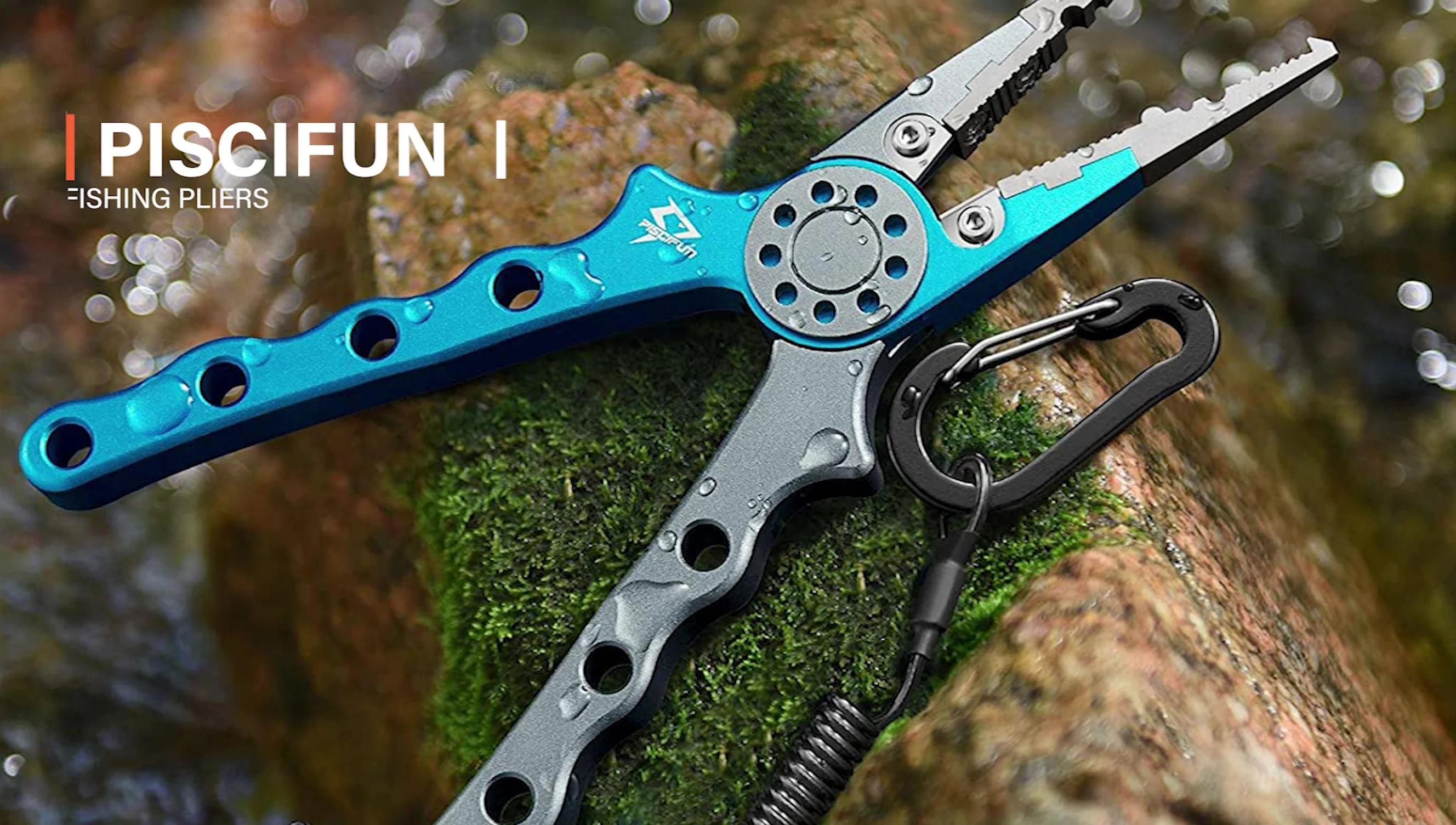 Pissafun fishing pliers showcasing its design