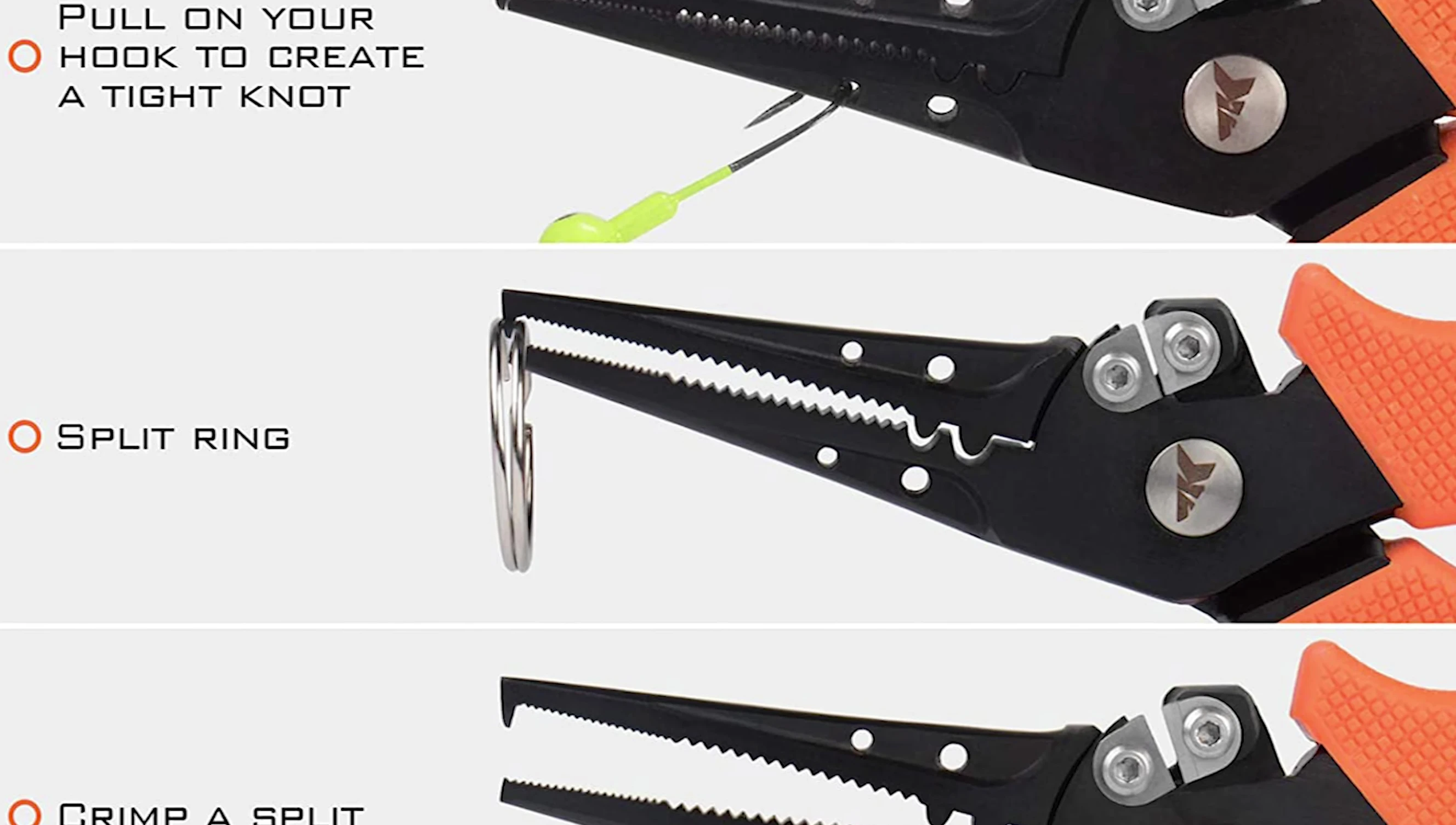 Handle detail of Cask King pliers, showcasing ergonomic design