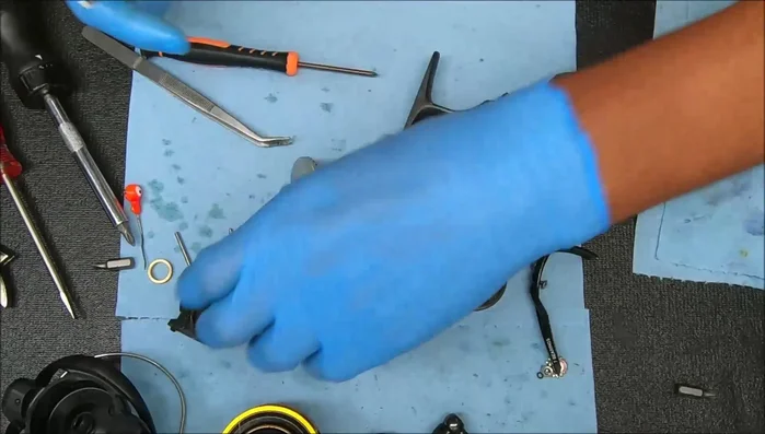 Check all bearings for movement and smoothness. Replace any that are damaged or seized.