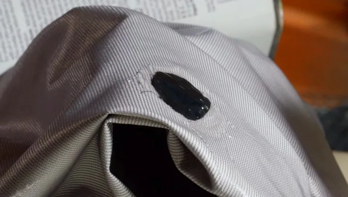 Apply an extra coat of Aquaseal over the tape and patch.