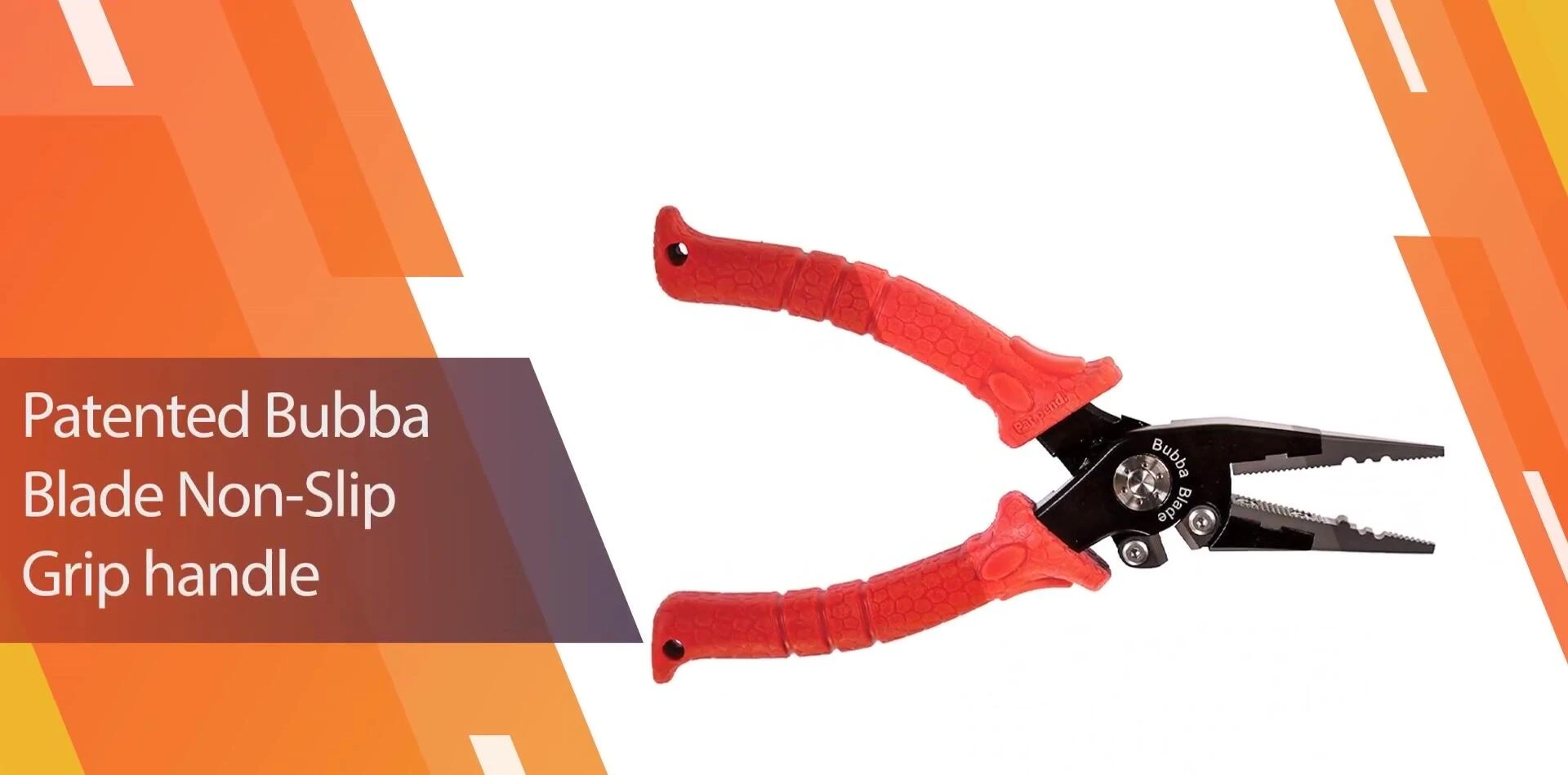 Highlighting the grip of the pliers