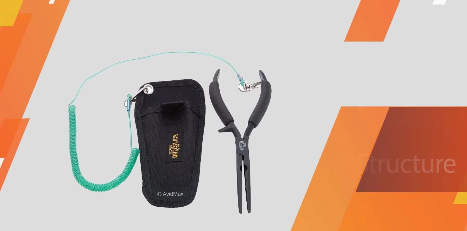 The long jaws of the pliers