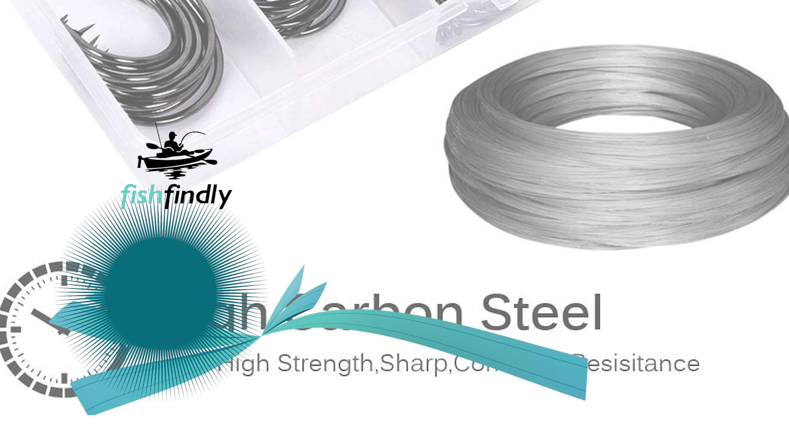 Image of Yusek Fishing Hooks packaging.