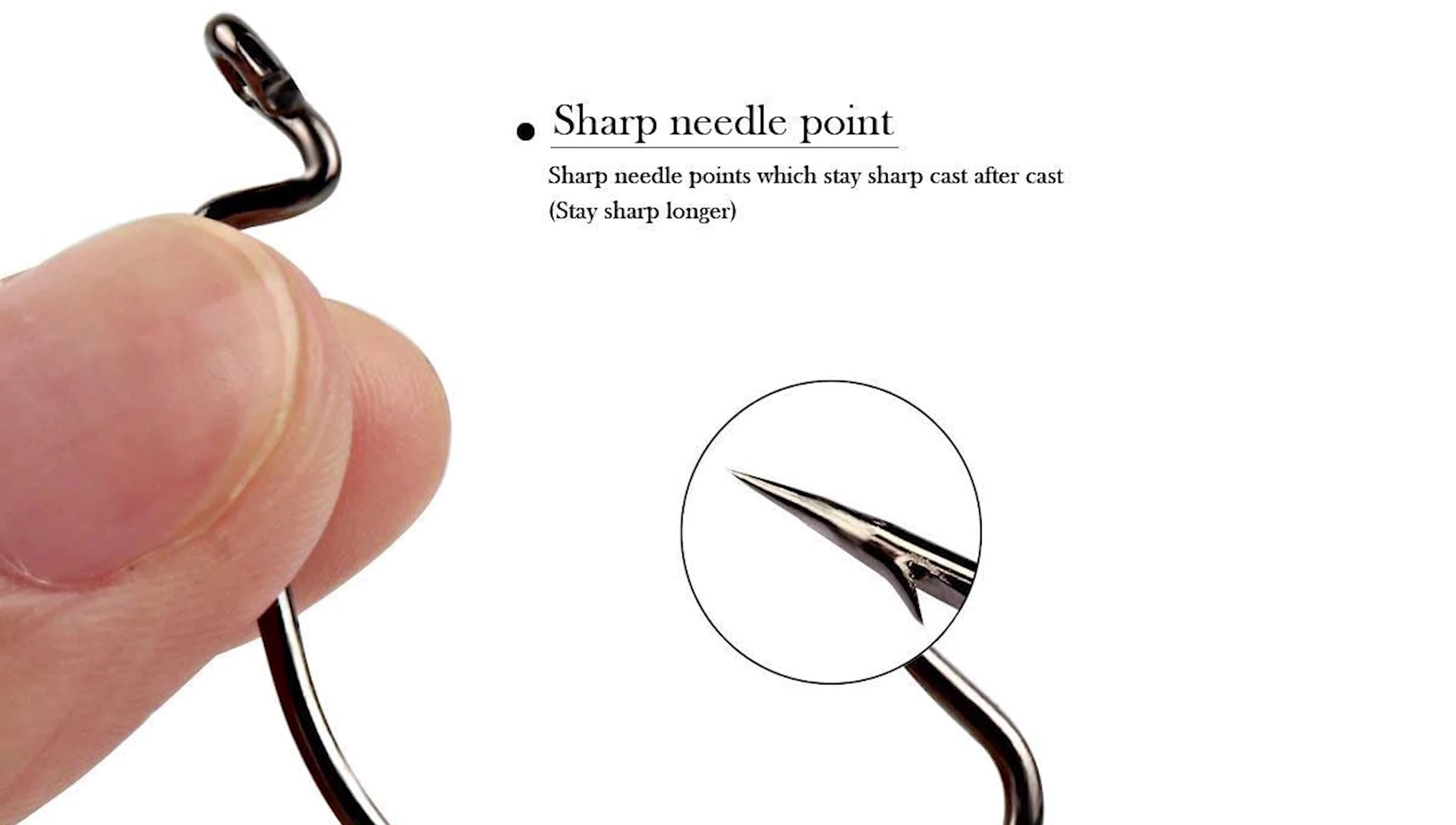 Close-up of Sugalong hooks showcasing their design and durability.