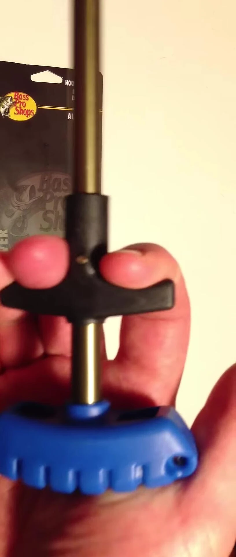 Close up of the trigger mechanism, showing how it works.