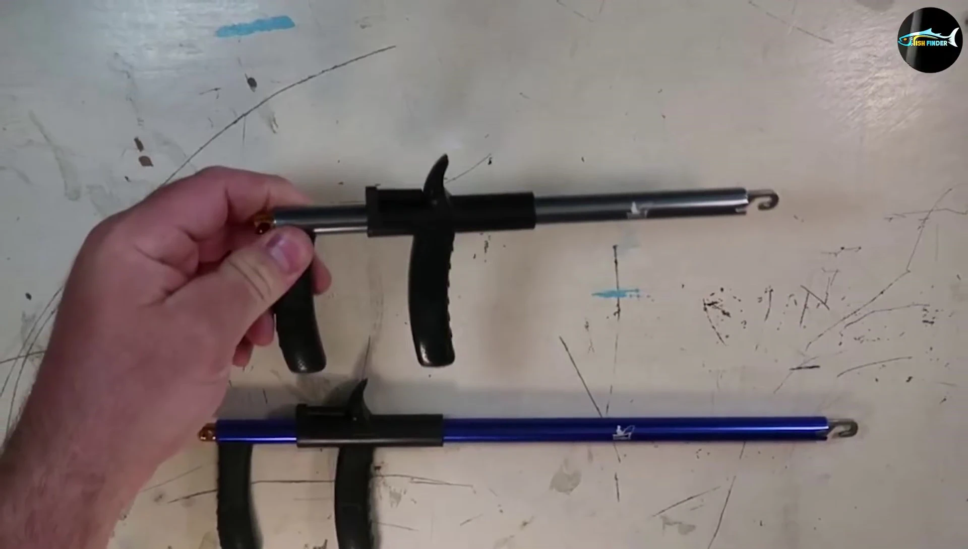 Highlighting the bright colors of the Crazy Shark Hook Remover.