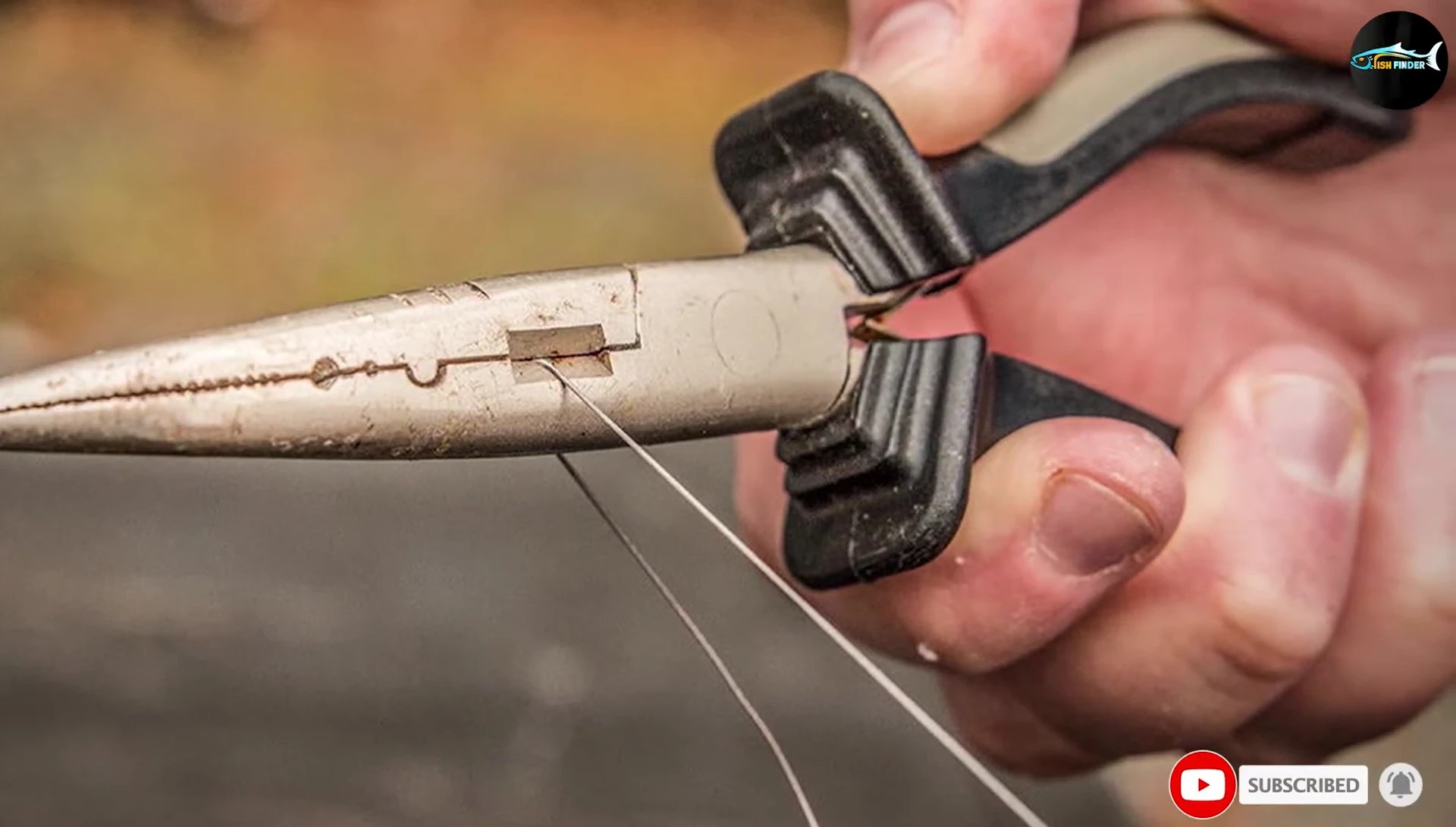 Close-up of the pliers, showcasing their features.