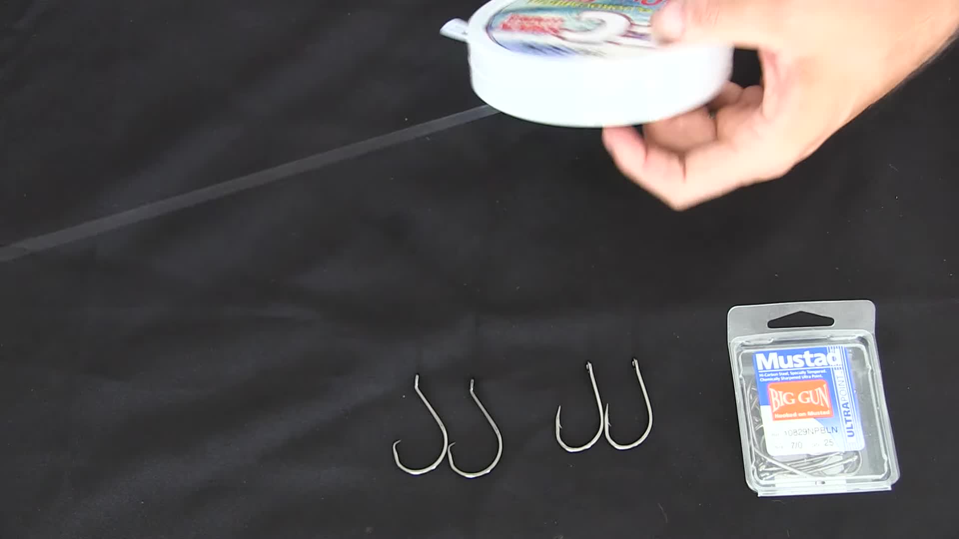 Measuring and cutting the leader material