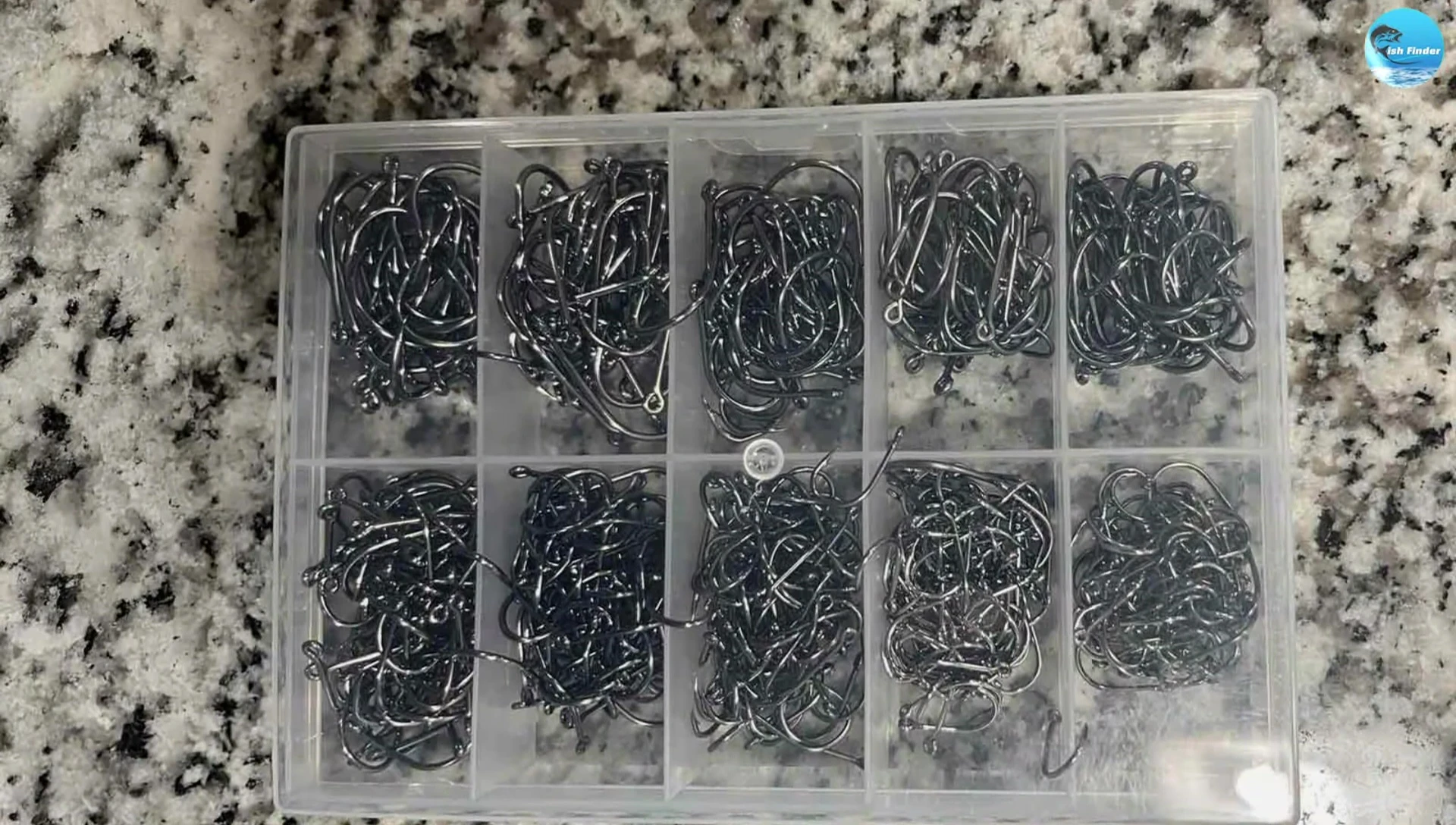 Montage of different hooks from the video.