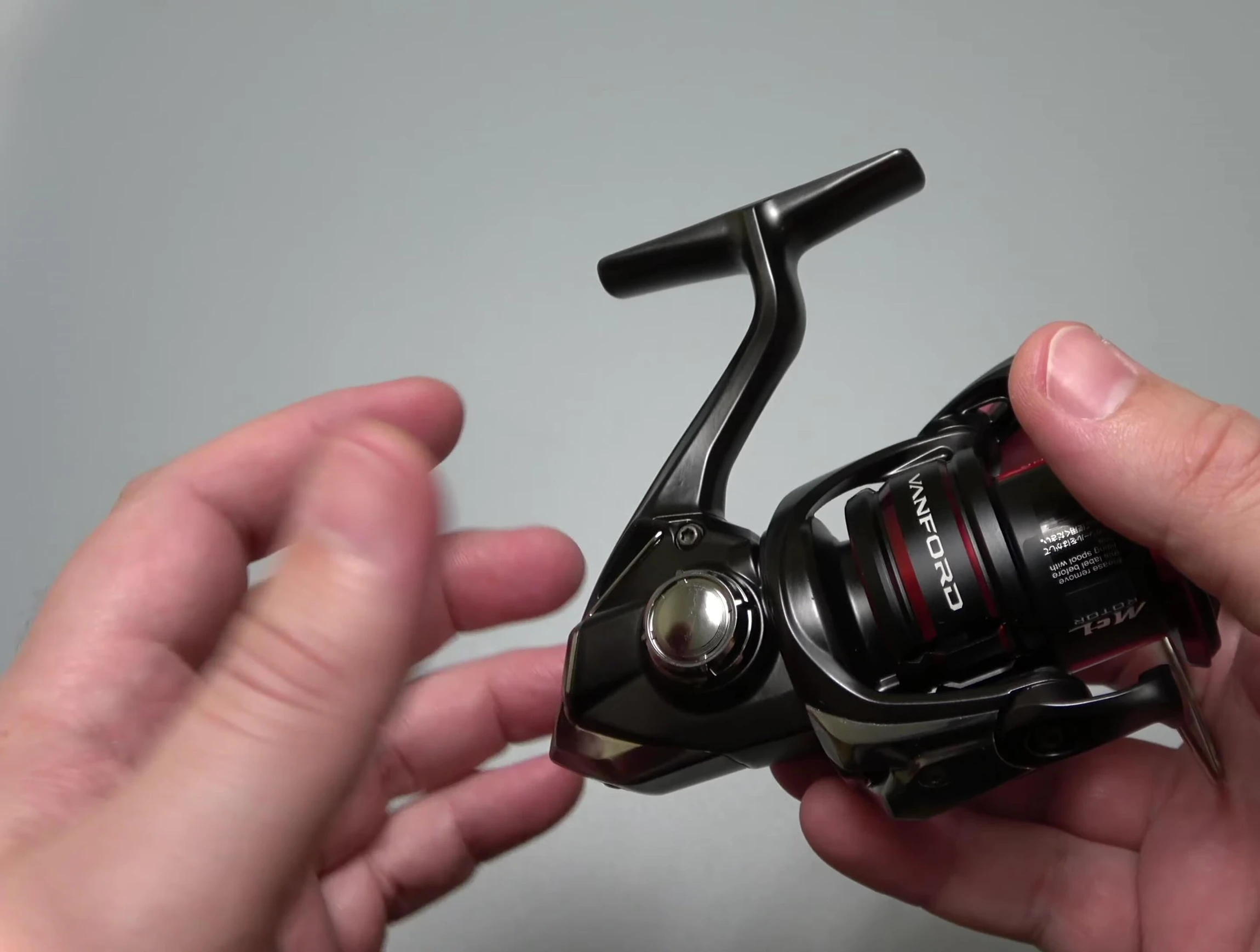 Image showing the line capacity of the reel.